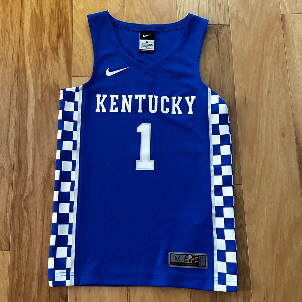 Youth Medium Nike Kentucky Basketball Jersey #1